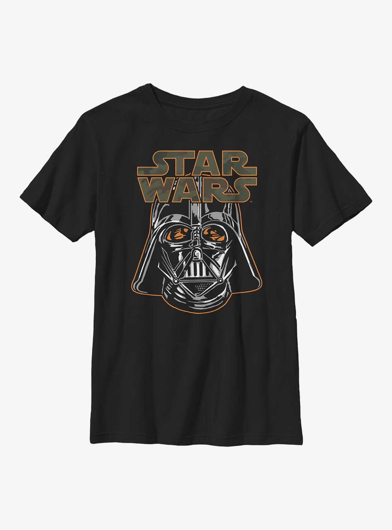 Star Wars Vader Helmet Youth T-Shirt, BLACK, hi-res