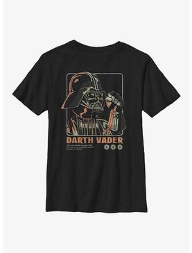 Star Wars Vader Outline Graphic Youth T-Shirt, , hi-res