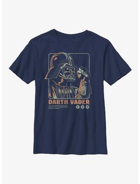 Star Wars Vader Outline Graphic Youth T-Shirt, , hi-res
