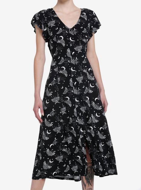 Moth Midi Dress