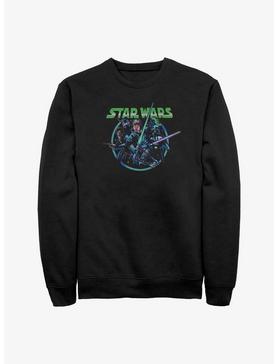 Star Wars Retro Group Luke, Han, & Vader Sweatshirt, , hi-res