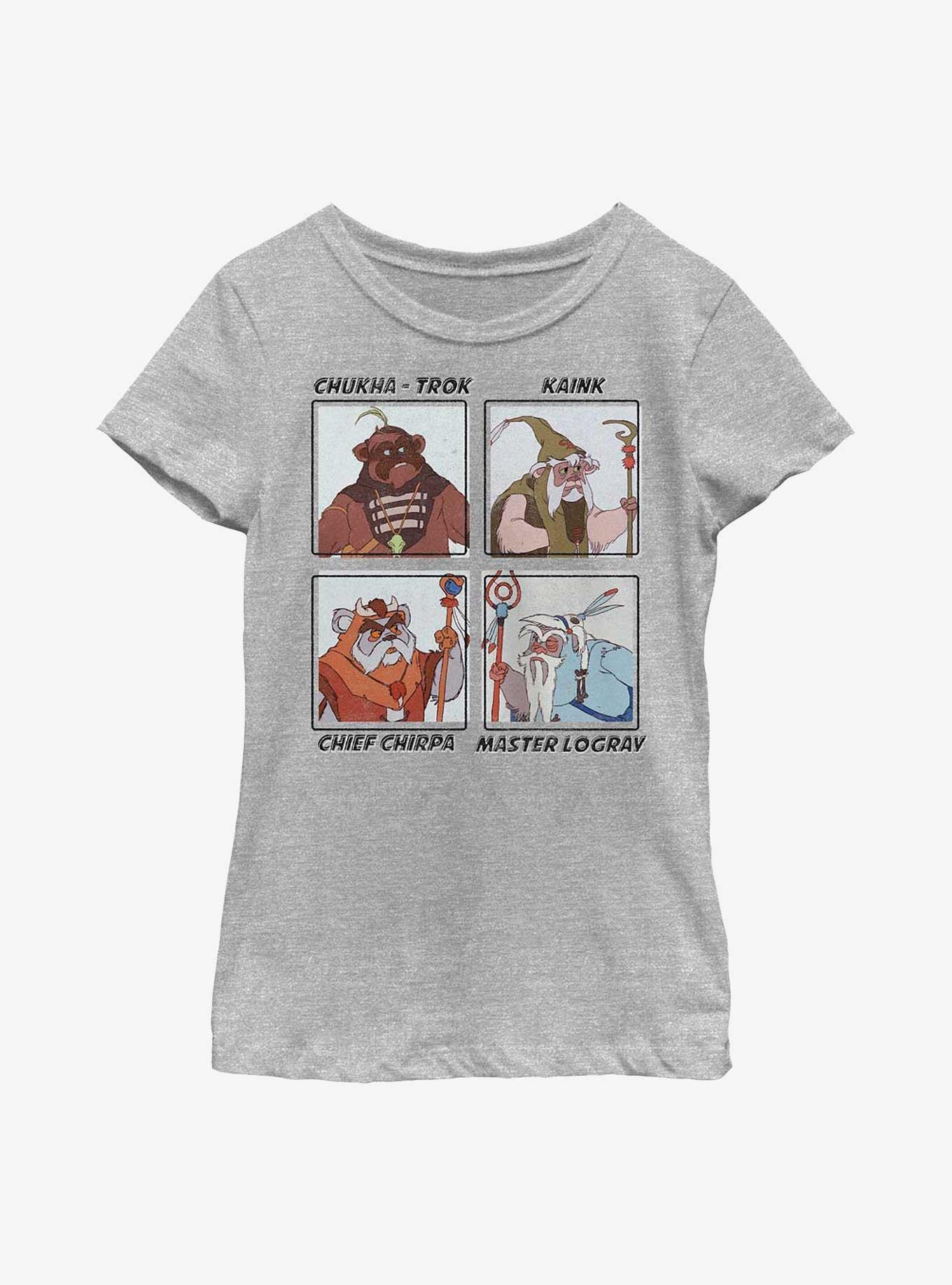 Star Wars Ewok Group Youth Girls T-Shirt, , hi-res