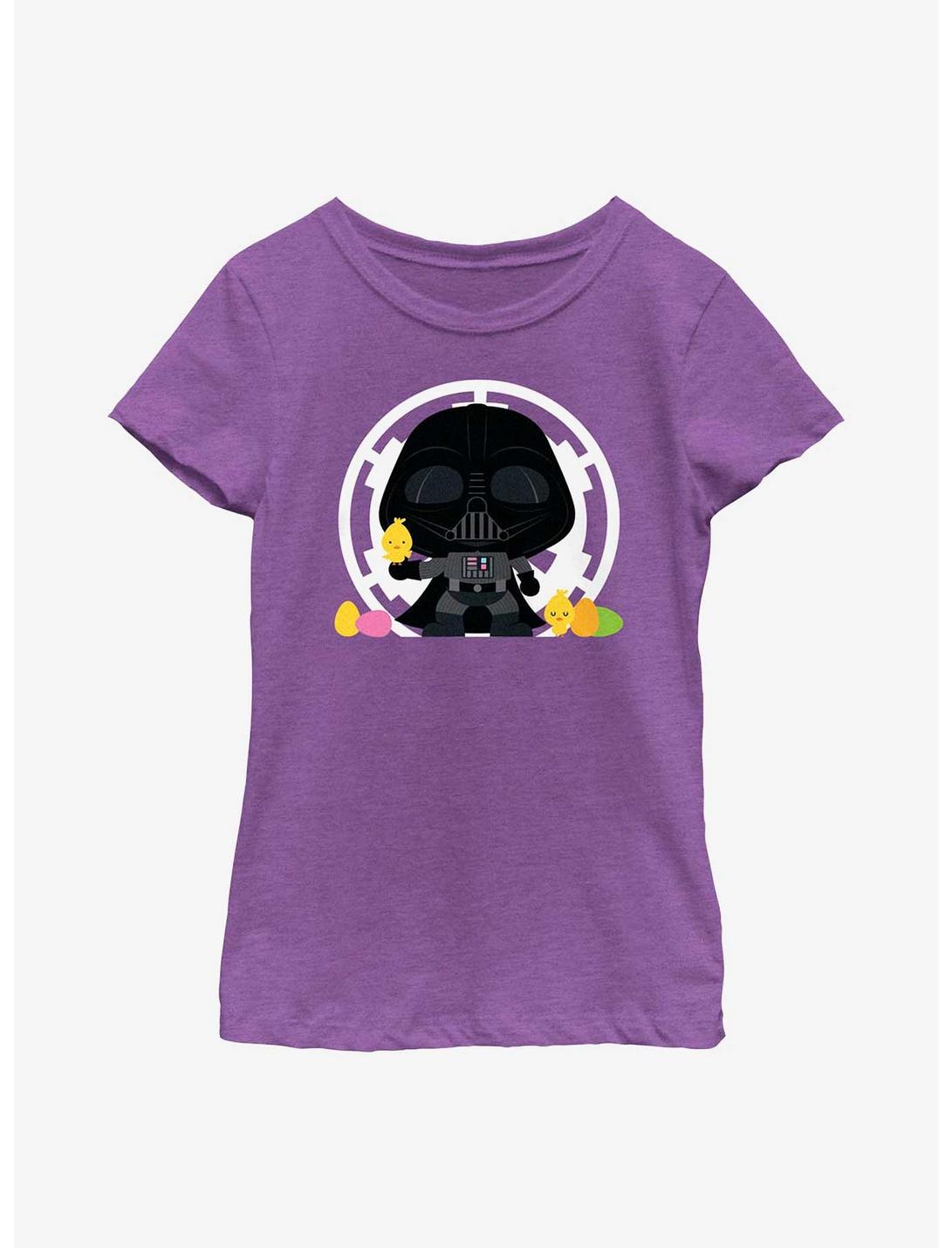 Star Wars Vader Easter Youth Girls T-Shirt, PURPLE BERRY, hi-res