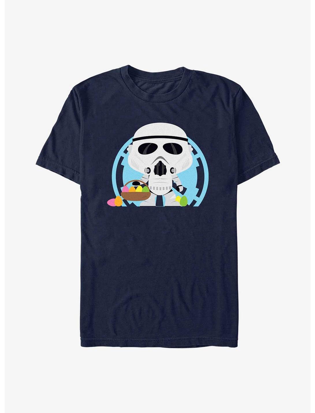 Star Wars Stormtrooper Easter Egg Hunter T-Shirt, NAVY, hi-res