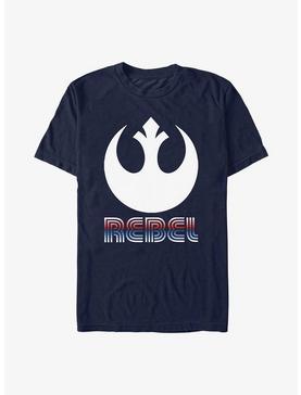 Star Wars Striped Rebel Emblem T-Shirt, , hi-res