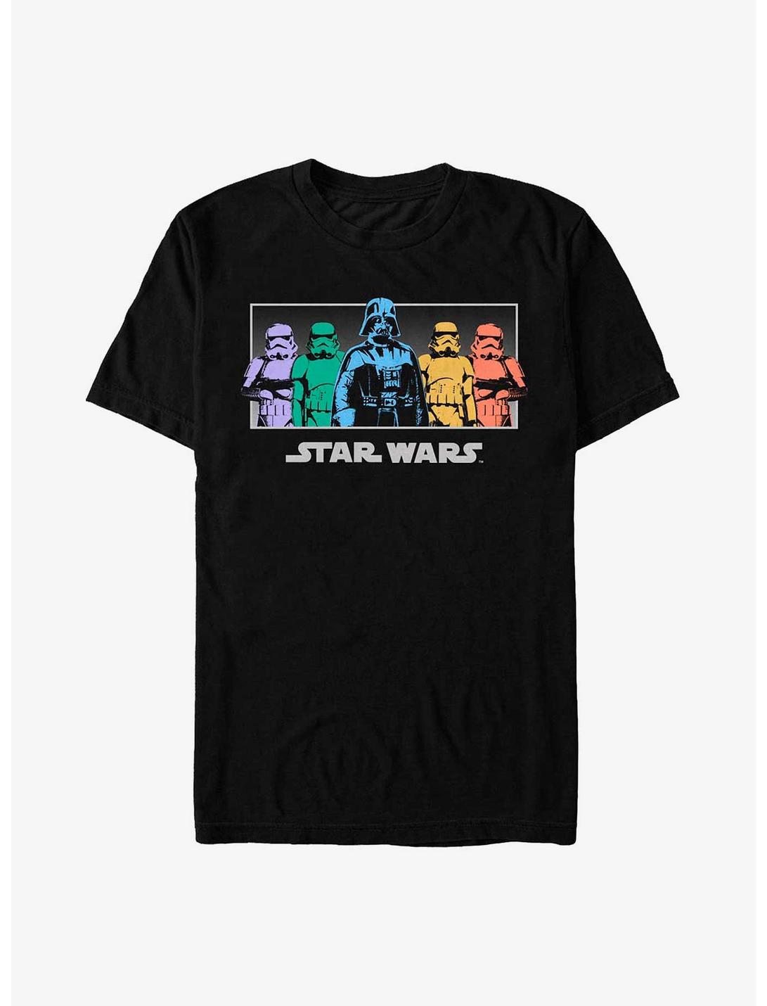 Star Wars The Dark Side Lineup T-Shirt, BLACK, hi-res