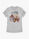 Star Wars Ewok Logo Group Womens T-Shirt, ATH HTR, hi-res