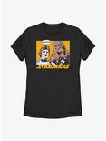 Star Wars Han Solo and Chewie Womens T-Shirt, BLACK, hi-res