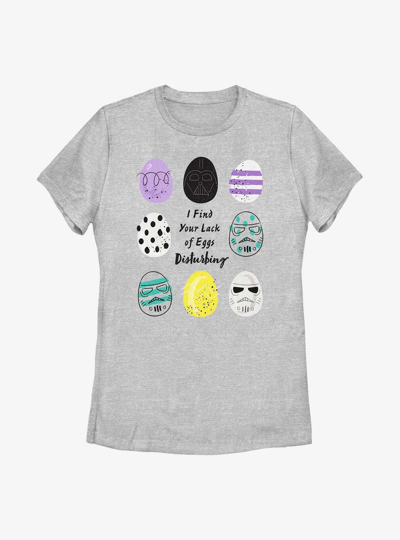 Star Wars Lack of Easter Eggs Disturbing Womens T-Shirt, ATH HTR, hi-res