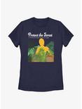 Star Wars Protect The Forest Womens T-Shirt, NAVY, hi-res
