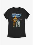 Star Wars R2-D2 And C-3PO Womens T-Shirt, BLACK, hi-res