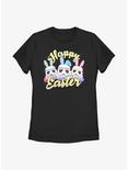 Star Wars Trooper Bunnies Happy Easter Womens T-Shirt, BLACK, hi-res