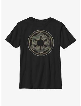 Star Wars Camo Empirical Symbol Youth T-Shirt, , hi-res