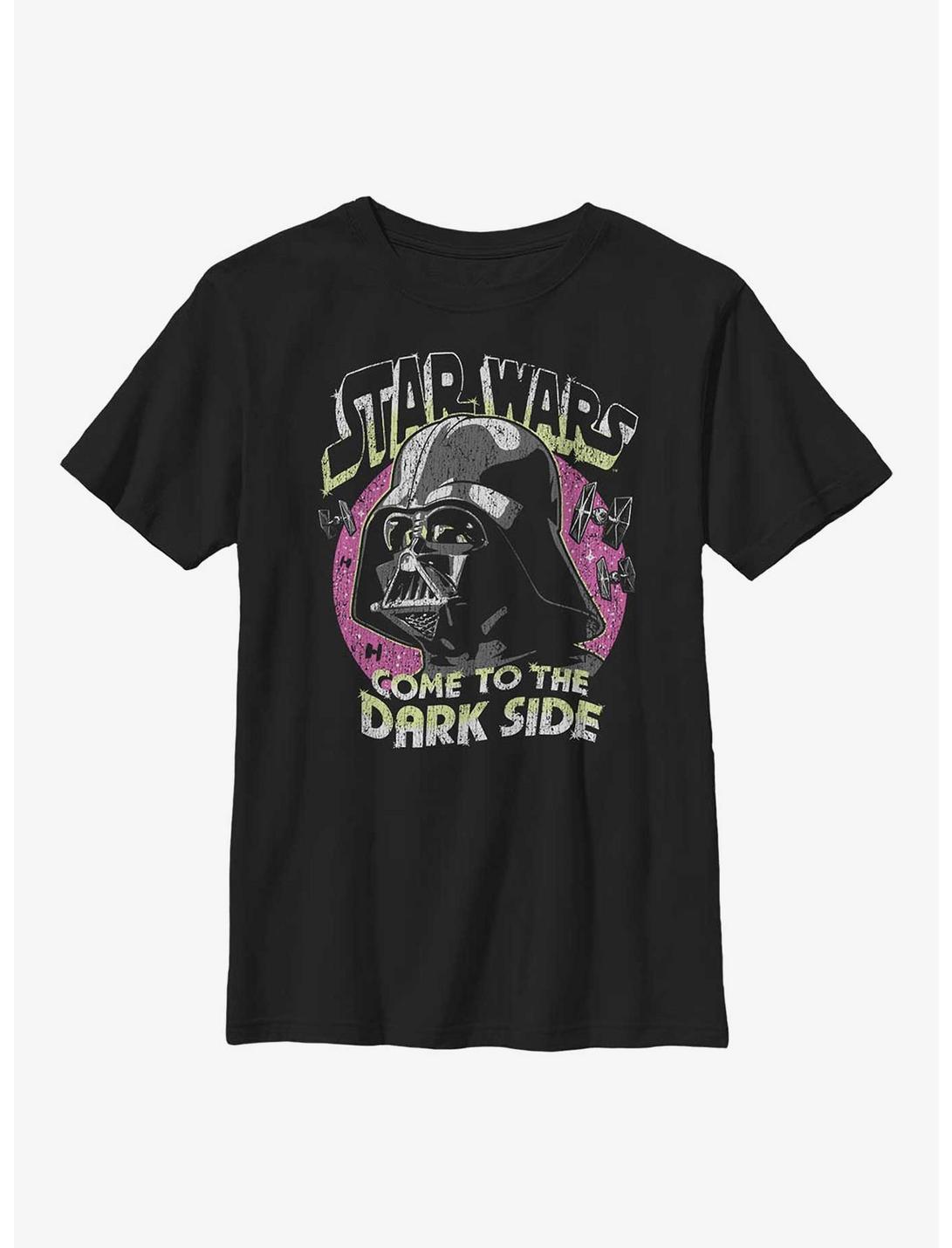 Star Wars Come To The Dark Side Vader Youth T-Shirt, BLACK, hi-res