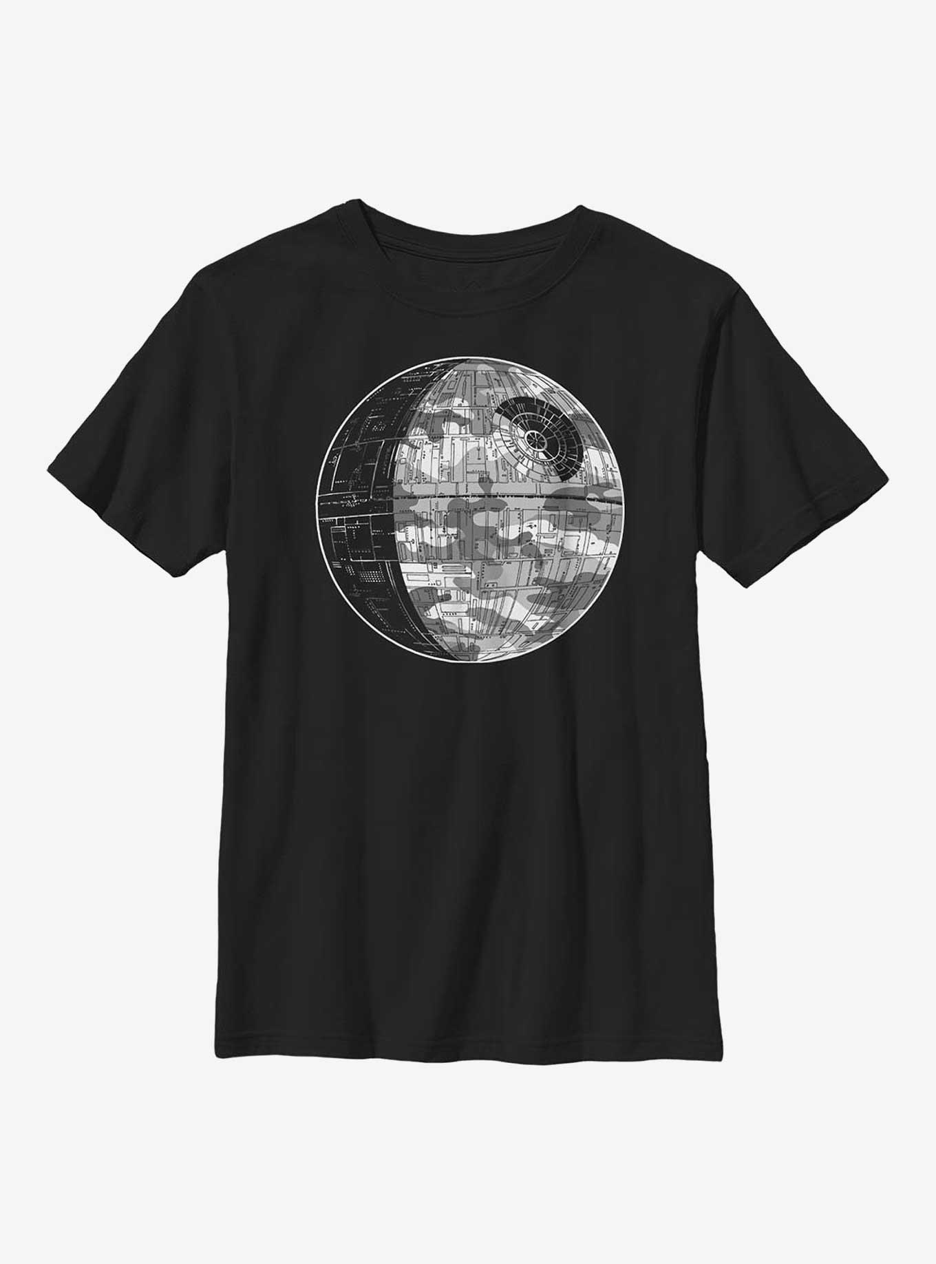 Star Wars Death Star Camo Youth T-Shirt, , hi-res