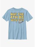 Star Wars May 4th Be With You Youth T-Shirt, LT BLUE, hi-res