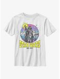 Star Wars Vader & Stormtroopers Retro Circle Youth T-Shirt, WHITE, hi-res