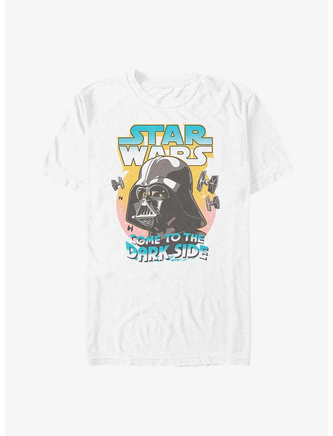 Star Wars Darth Vader Come To The Dark Side T-Shirt, WHITE, hi-res
