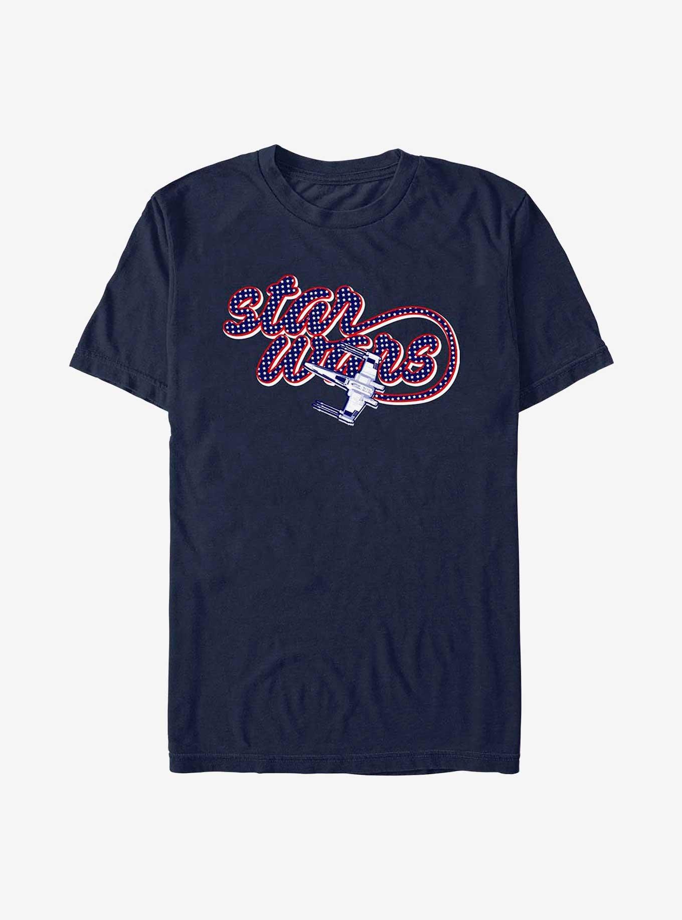 Star Wars Dots and Stars T-Shirt, NAVY, hi-res