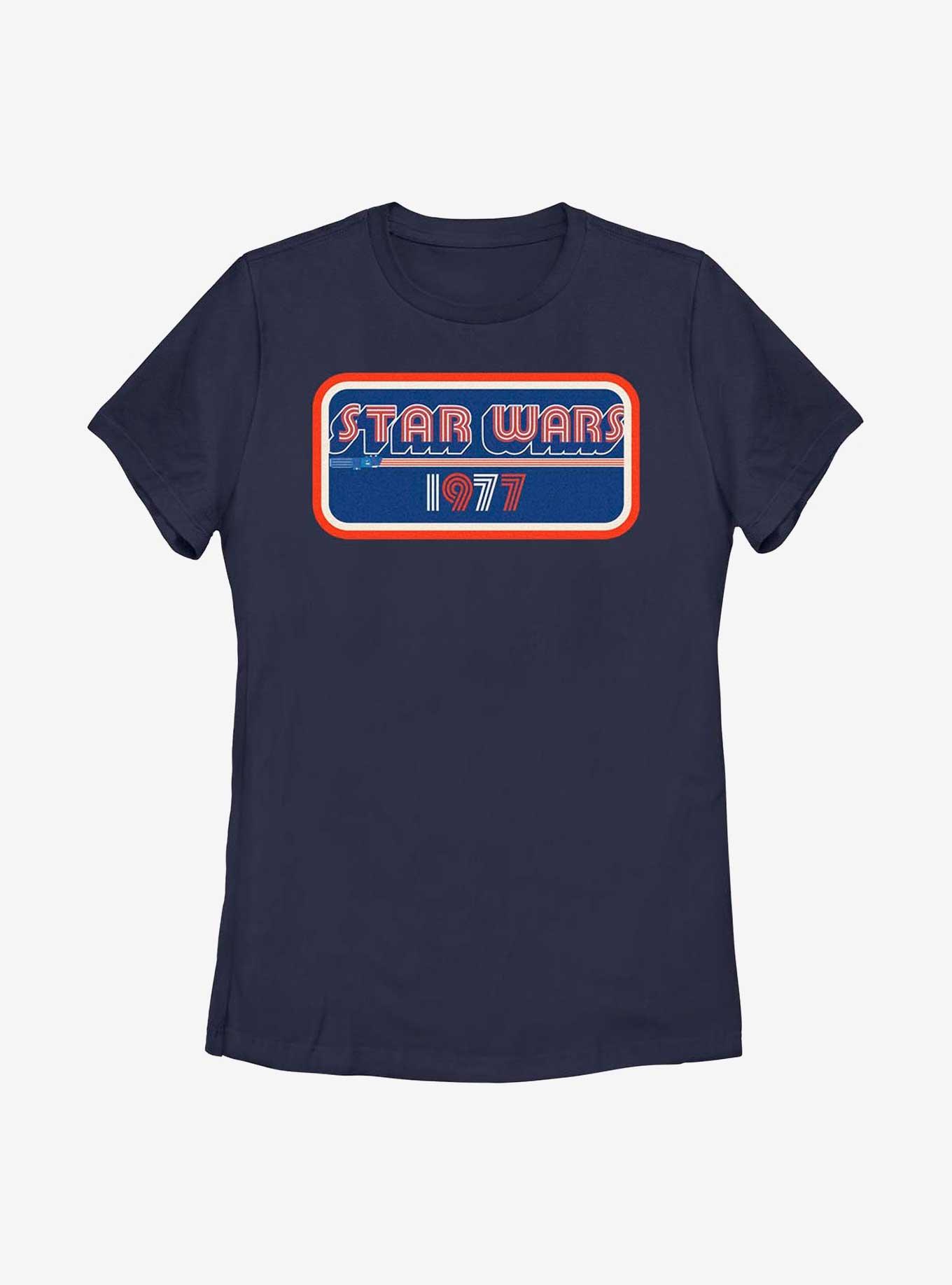 Star Wars Flag Badge Tank, NAVY, hi-res