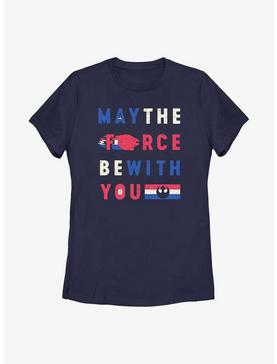 Star Wars May The Force Be With You Womens T-Shirt, , hi-res
