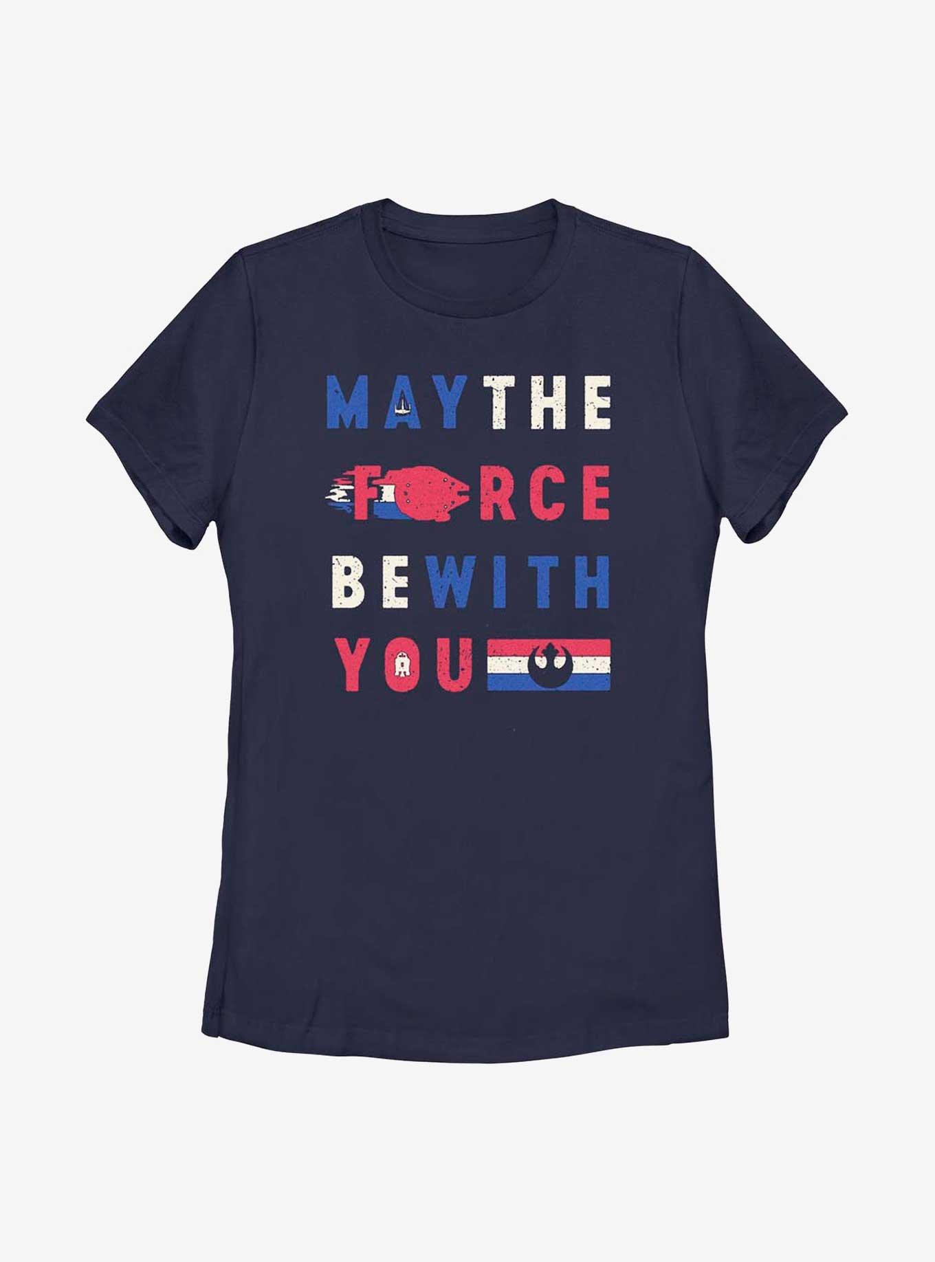 Star Wars May The Force Be With You Womens T-Shirt, , hi-res