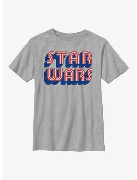 Star Wars Stars and Stripes Logo Youth T-Shirt, , hi-res