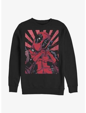 Marvel Deadpool Heart Sweatshirt, , hi-res