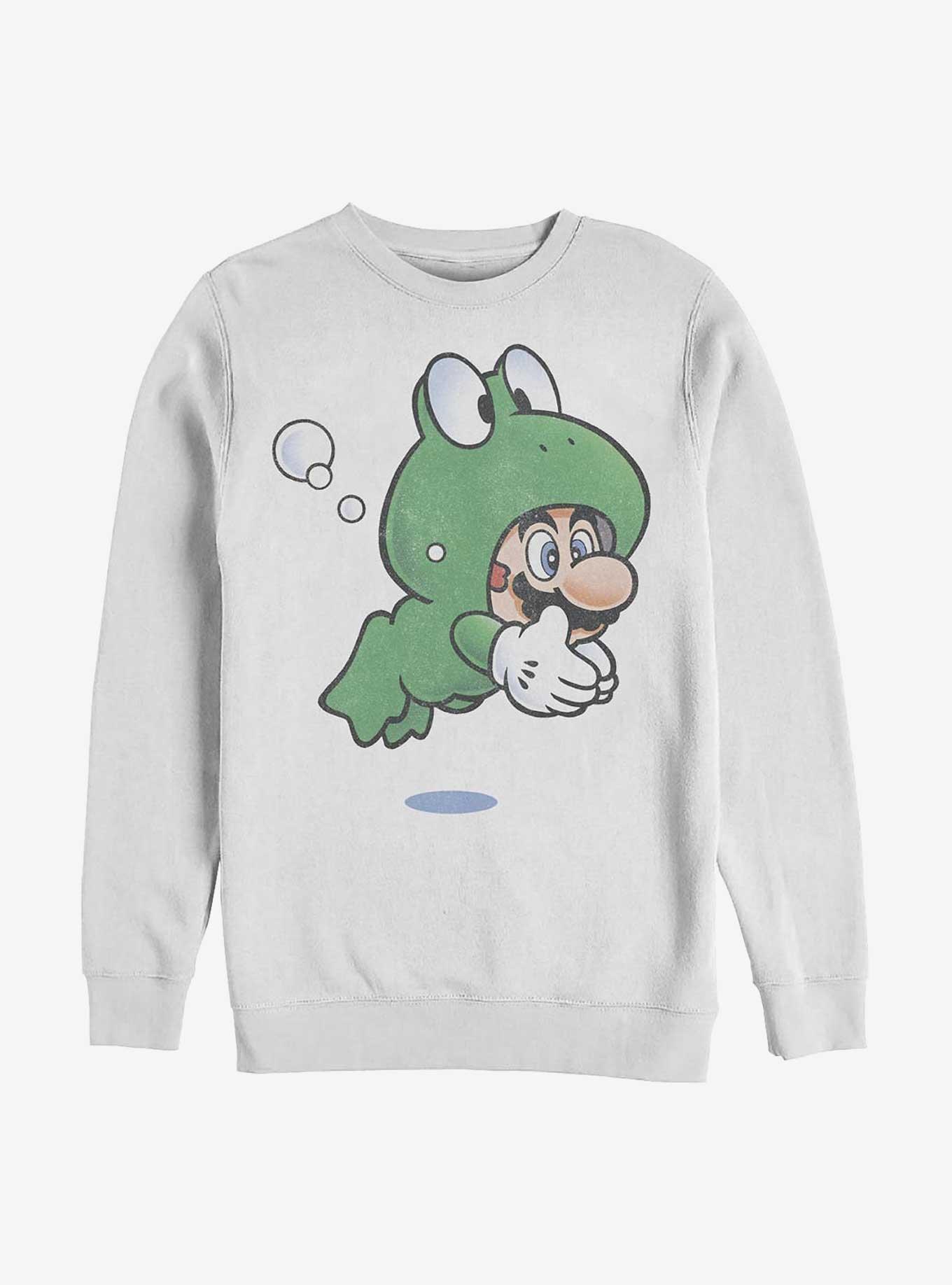 Nintendo Super Mario Bros. Frog Suit Sweatshirt, , hi-res