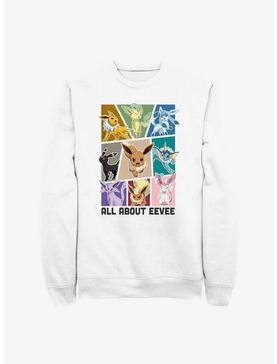 Plus Size Pokemon All About Eevee Sweatshirt, , hi-res