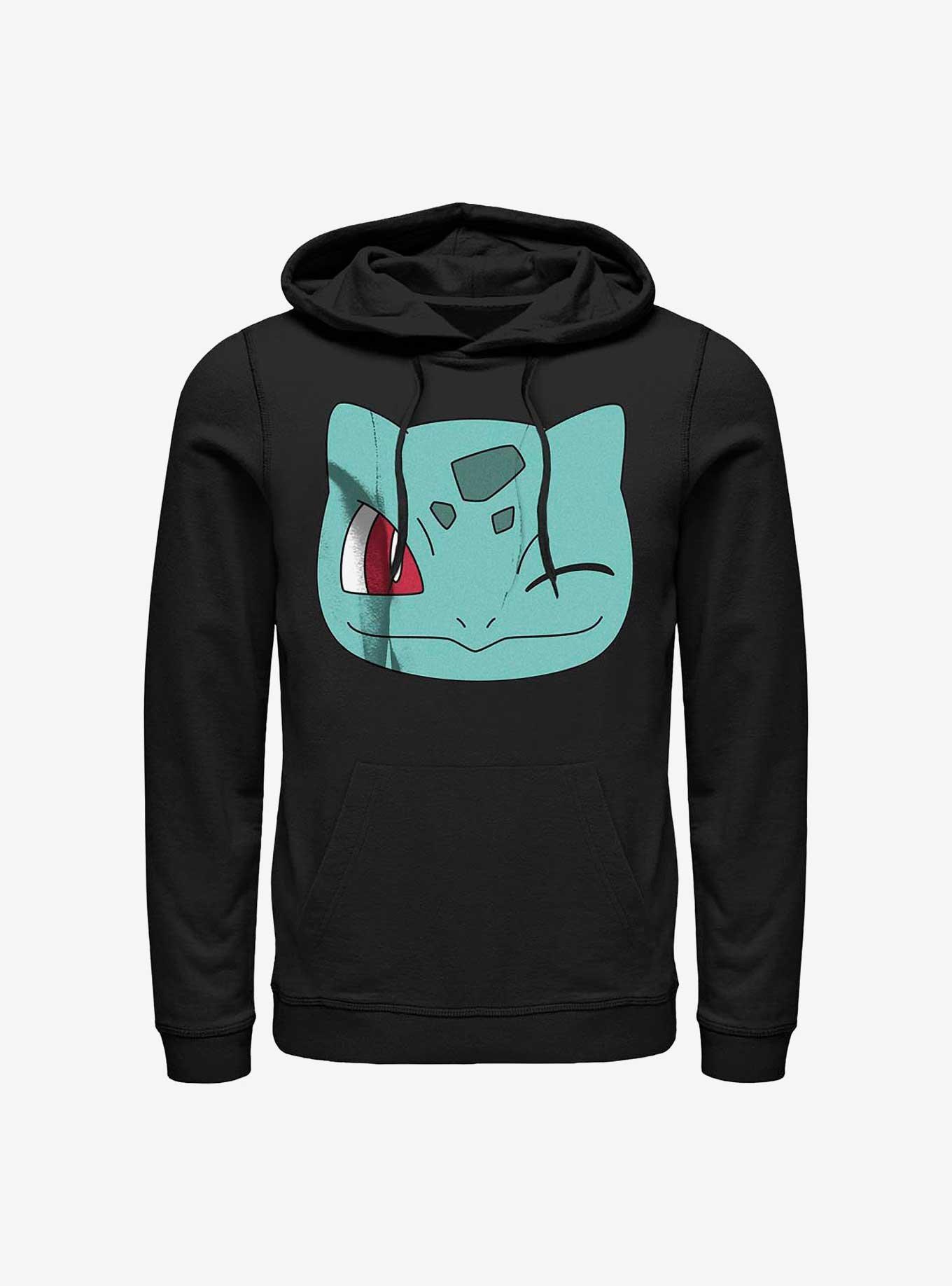 Pokemon Bulbasaur Face Hoodie, , hi-res