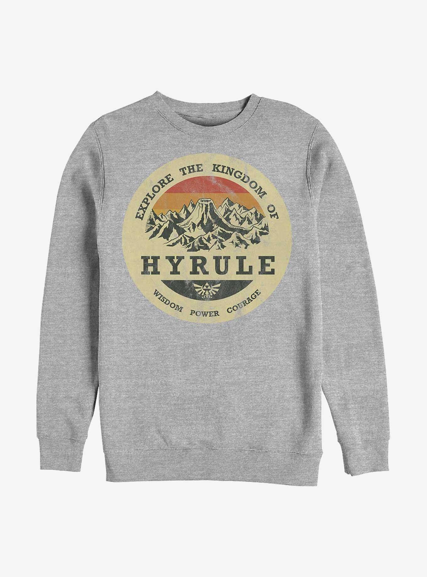 Nintendo The Legend Of Zelda Explore Hyrule Sweatshirt, , hi-res