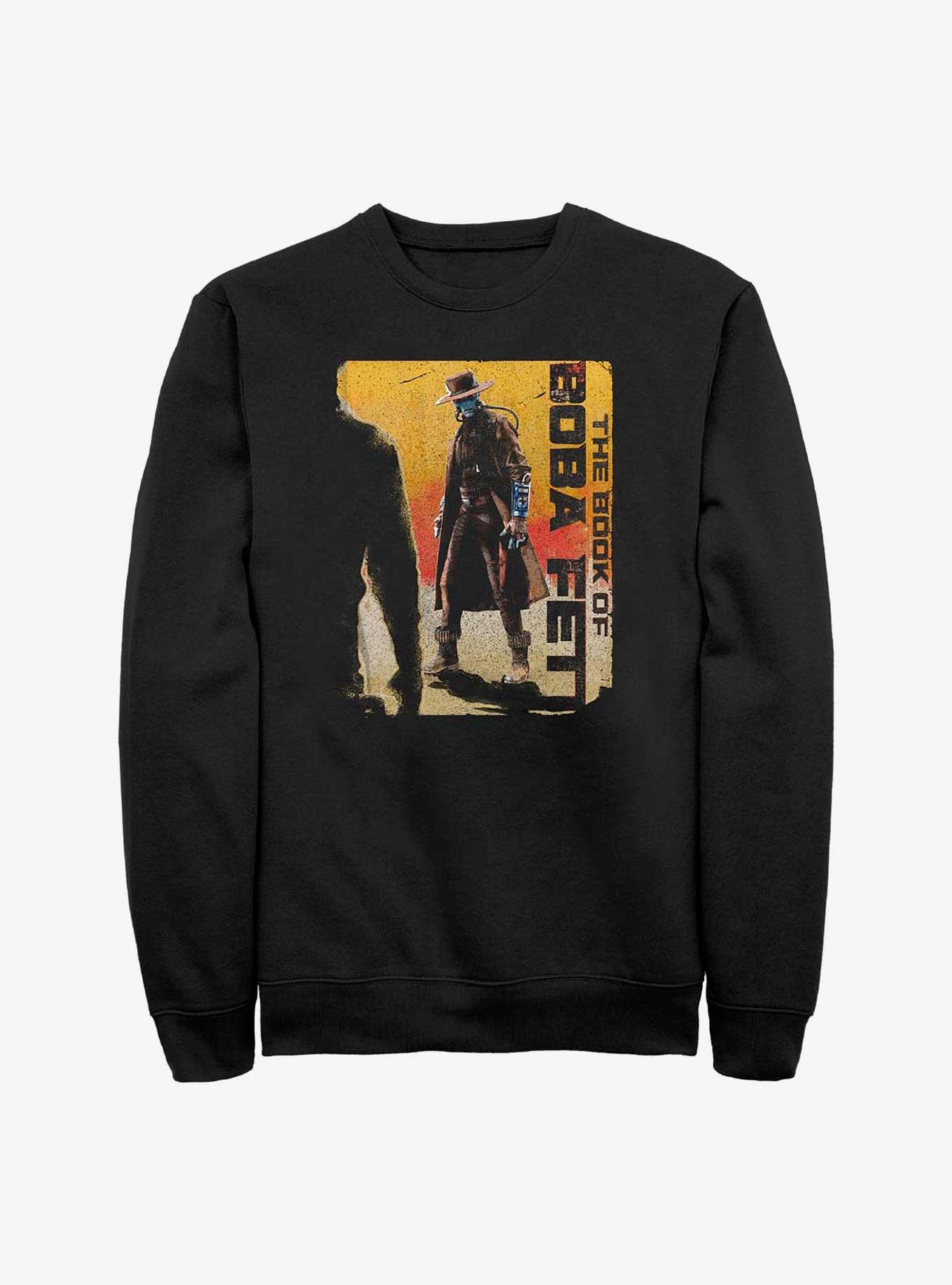 Star Wars The Book Of Boba Fett Cad Bane Showdown Sweatshirt, BLACK, hi-res