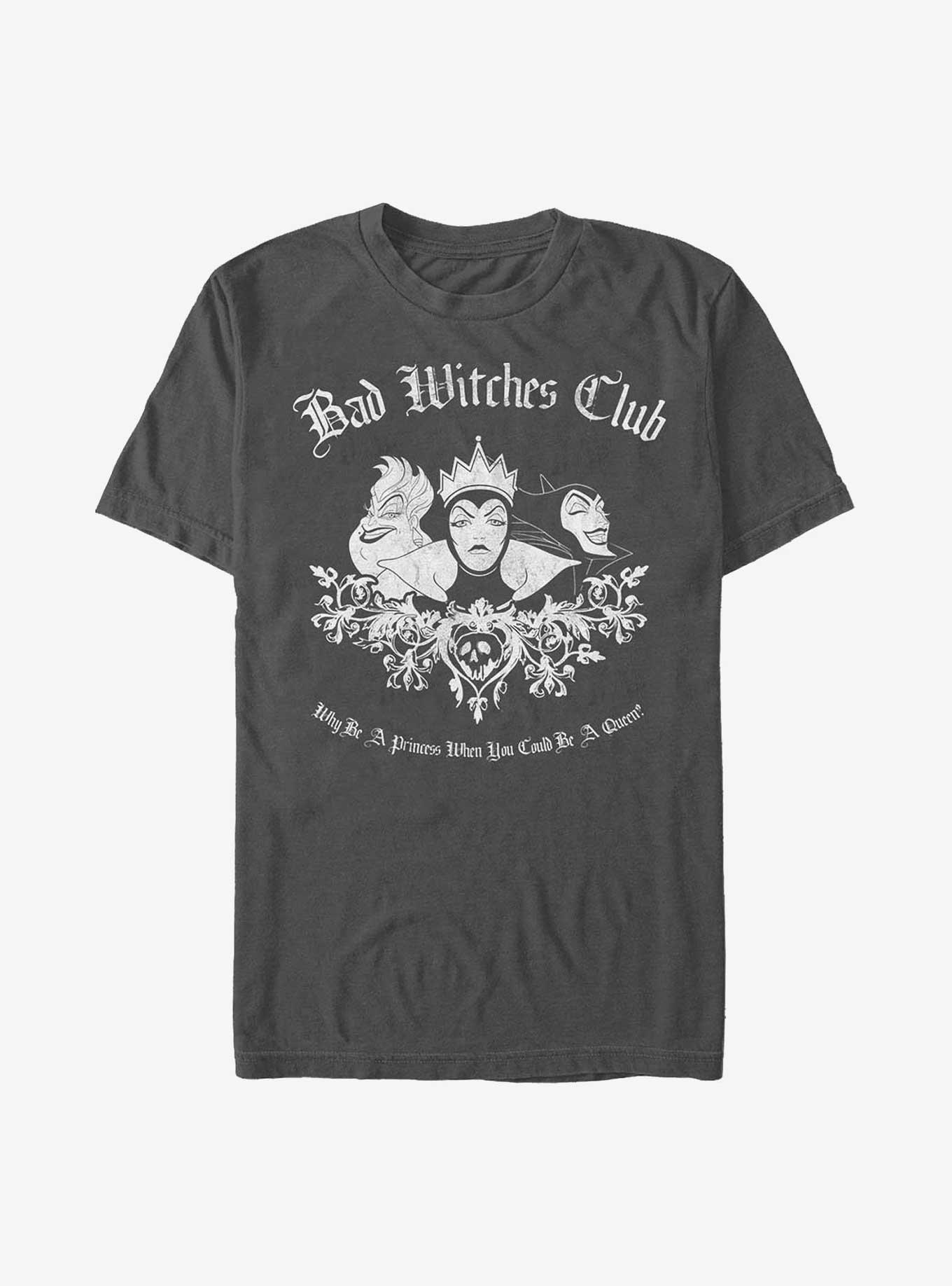Disney Villains Bad Witches Club T-Shirt, CHARCOAL, hi-res