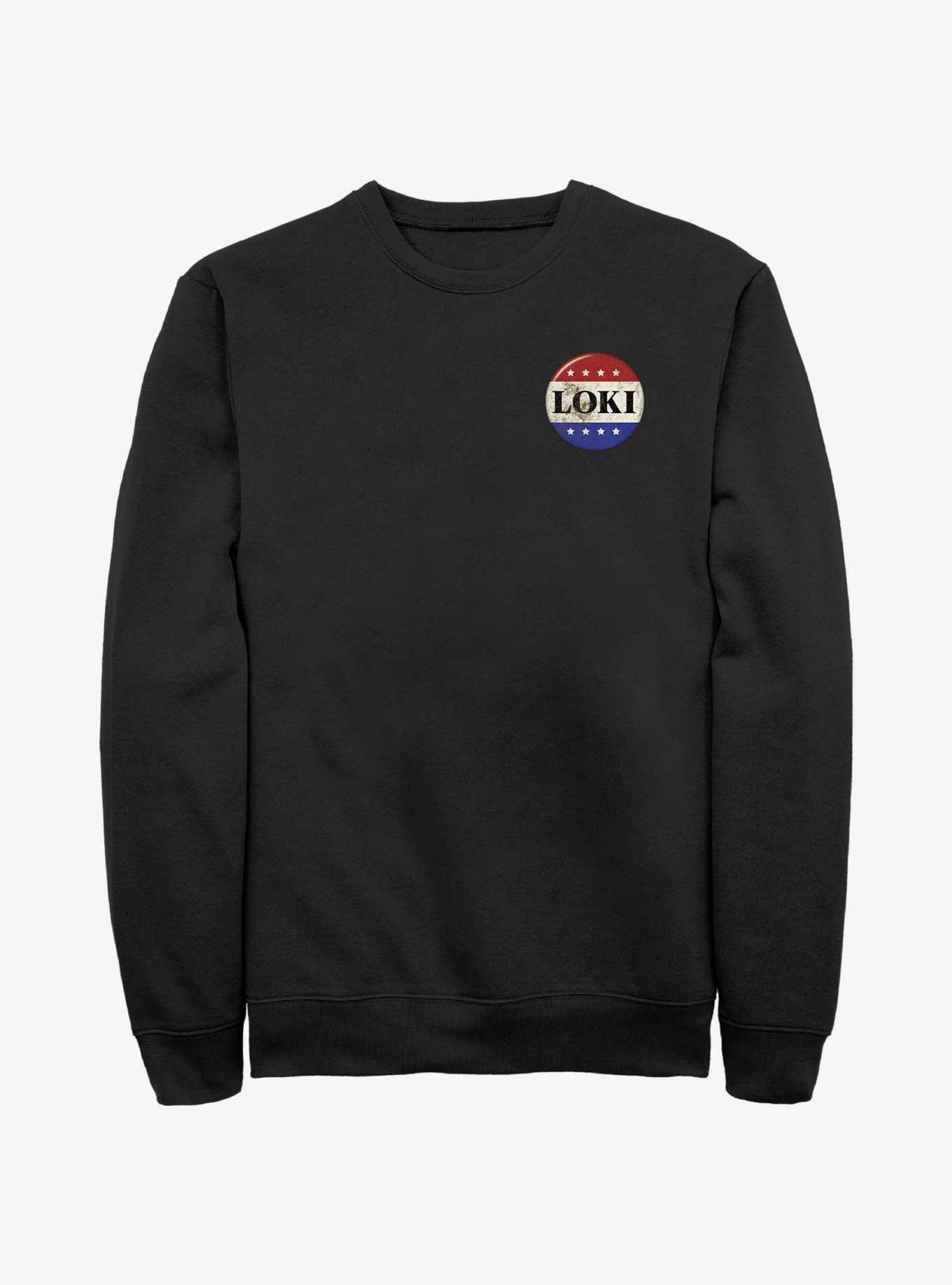 Marvel Loki Vote Badge Sweatshirt, , hi-res