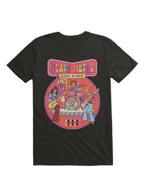 Death Metal Sing-Along T-Shirt By Steven Rhodes | Hot Topic