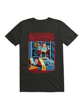 He Sees You When You're Sleeping T-Shirt By Steven Rhodes, , hi-res