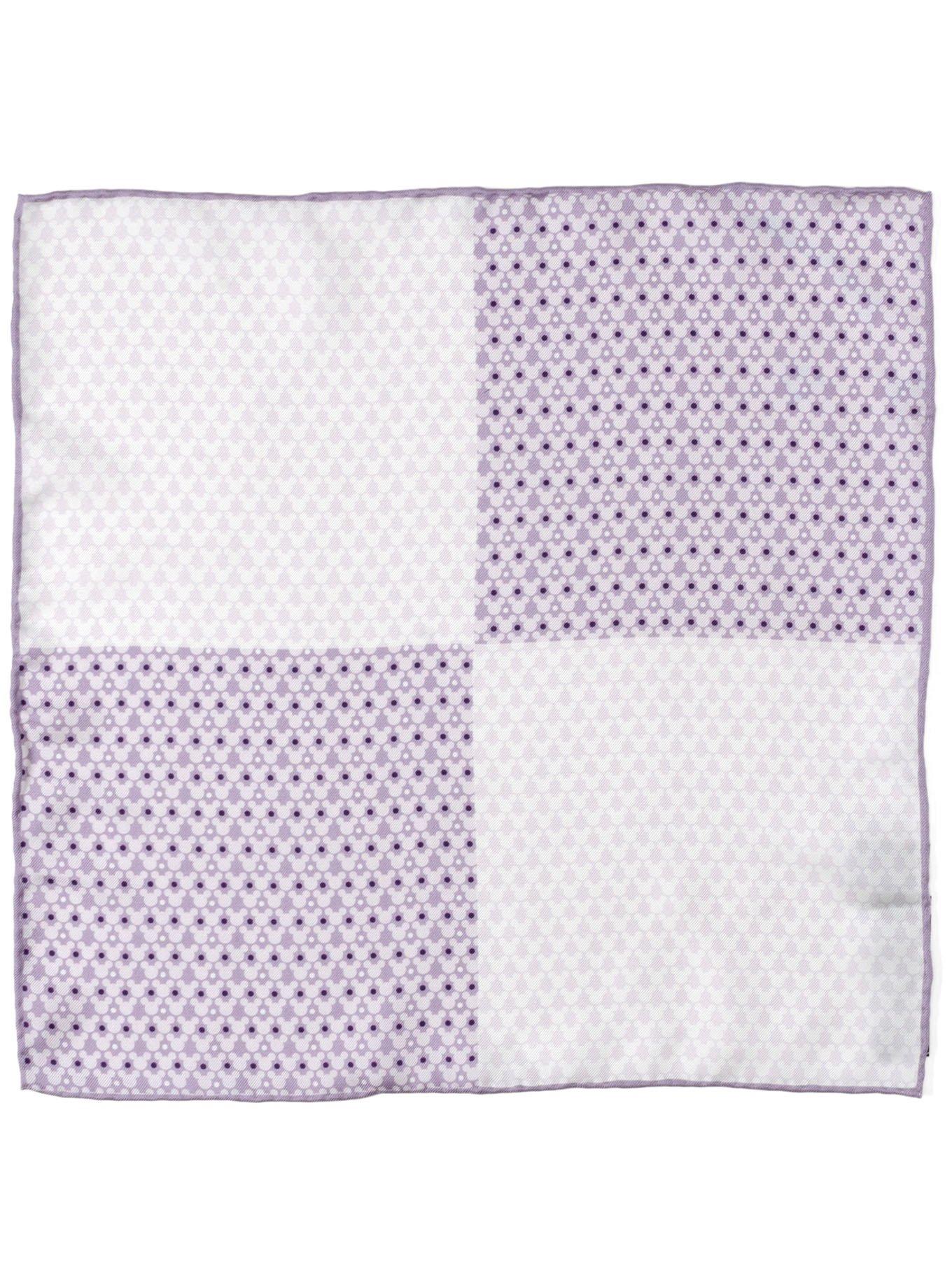 Disney Mickey Mouse Lavender Square Pocket Square, , hi-res