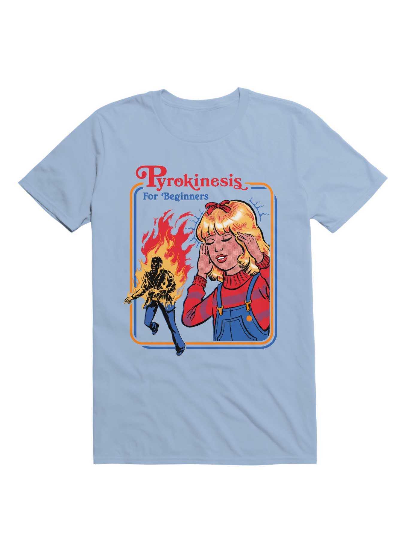 Pyrokinesis For Beginners T-Shirt By Steven Rhodes, , hi-res