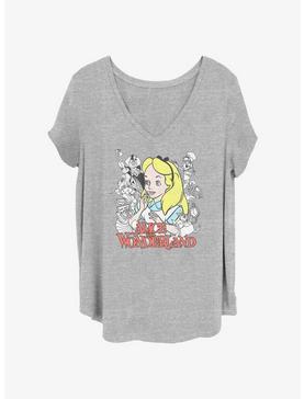 Disney Alice In Wonderland Group Girls T-Shirt Plus Size, , hi-res