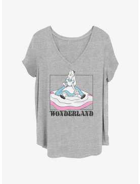 Disney Alice In Wonderland Soft Pop Wonderland Girls T-Shirt Plus Size, , hi-res