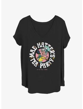 Disney Alice In Wonderland Mad Hatter's Tea Time Girls T-Shirt Plus Size, , hi-res