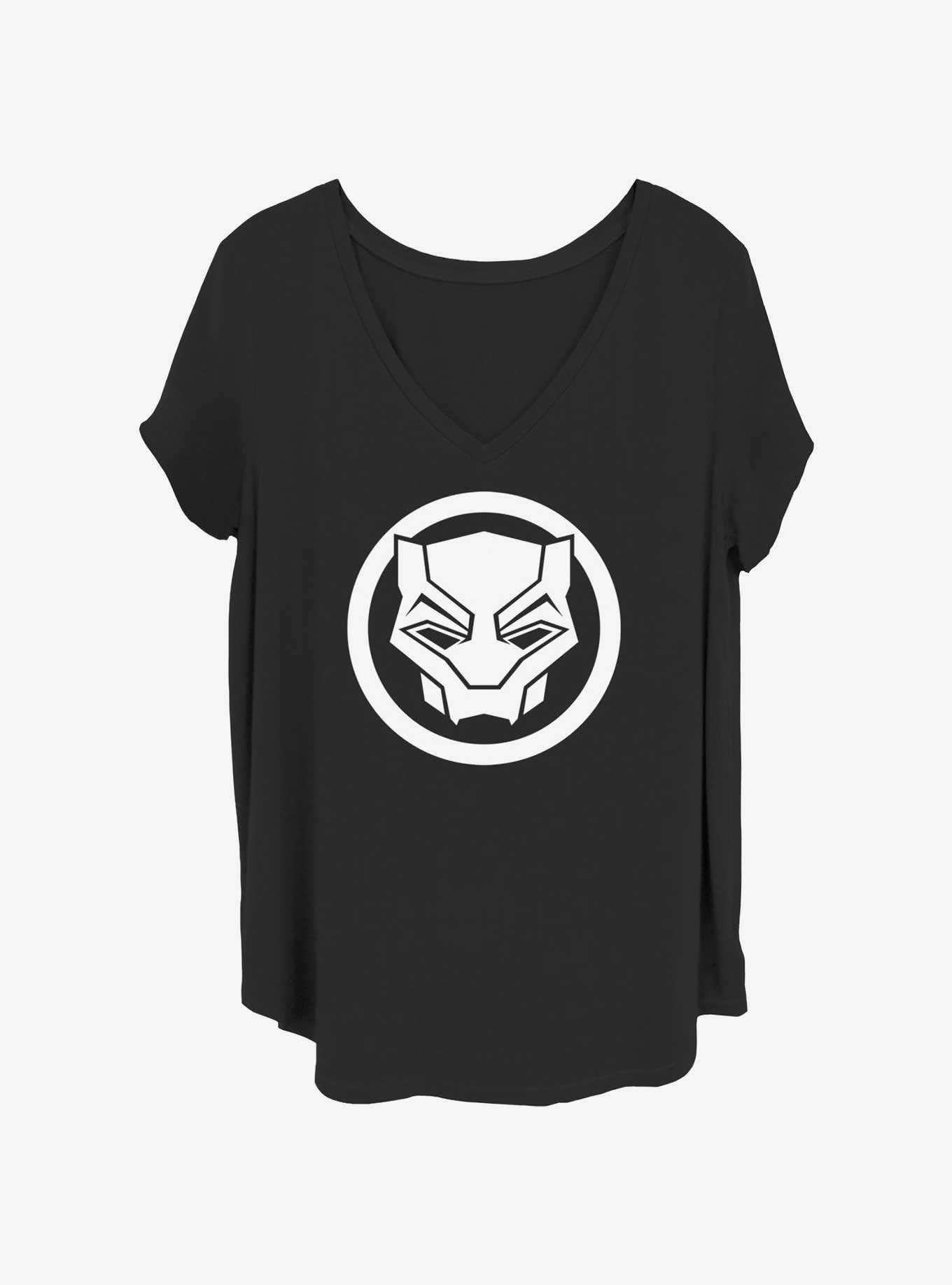 Marvel Black Panther Sigil Girls T-Shirt Plus Size, , hi-res