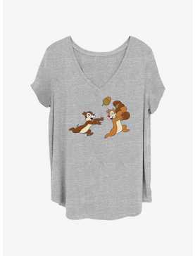 Disney Chip 'n' Dale Acorn Chase Girls T-Shirt Plus Size, , hi-res