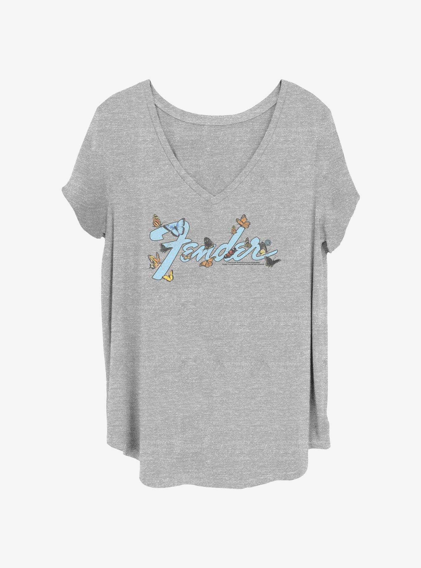 Fender Butterfly Logo Girls T-Shirt Plus Size, , hi-res
