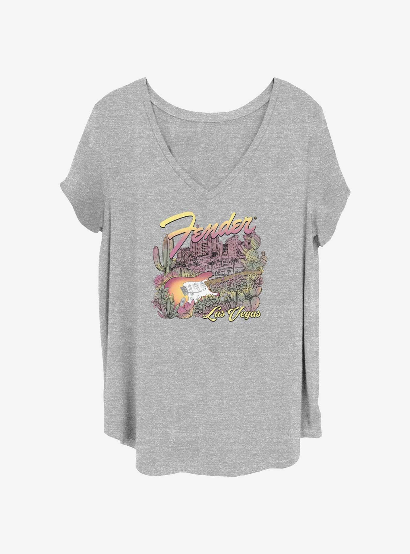 Fender Las Vegas Girls T-Shirt Plus Size, , hi-res