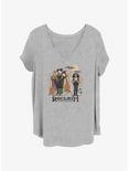 Disney Hocus Pocus 2 Reclaim The Flame Girls T-Shirt Plus Size, HEATHER GR, hi-res