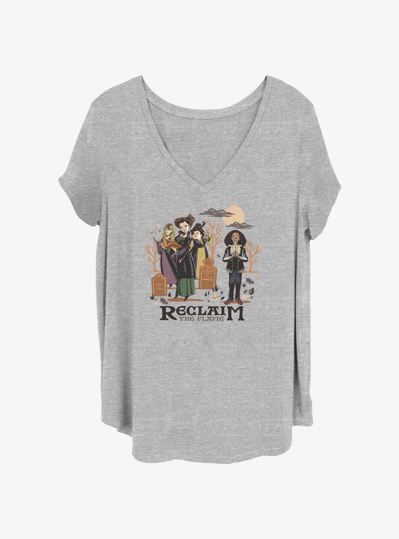 Disney Hocus Pocus 2 Reclaim The Flame Girls T-Shirt Plus Size, , hi-res