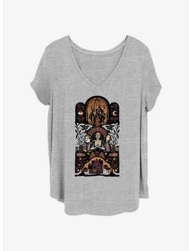 Disney Hocus Pocus 2 Triptych Girls T-Shirt Plus Size, , hi-res