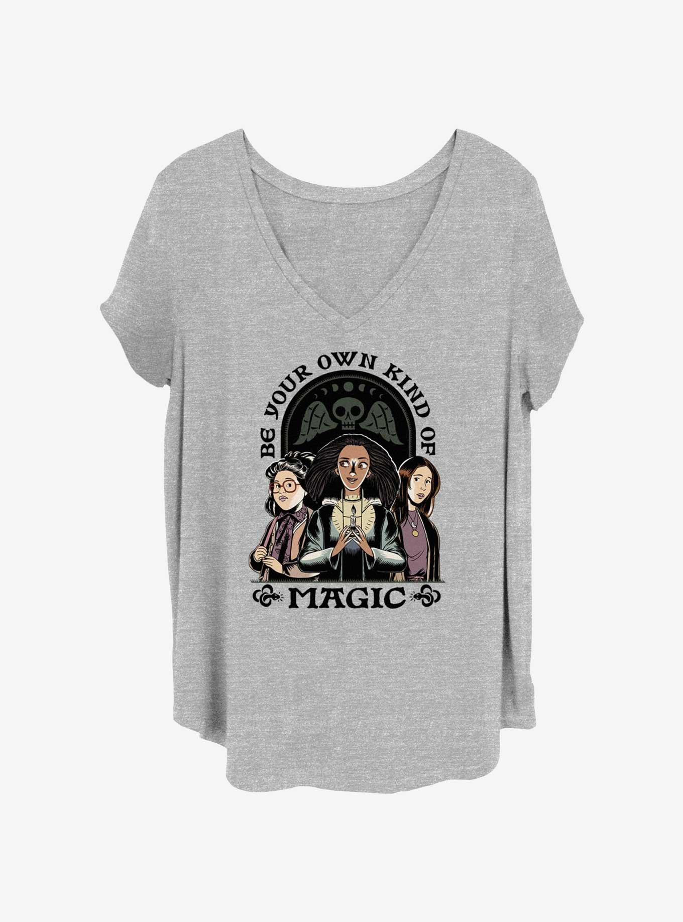 Disney Hocus Pocus 2 Your Own Kind of Magic Girls T-Shirt Plus Size, HEATHER GR, hi-res